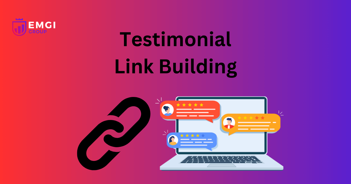 Testimonial Link Building