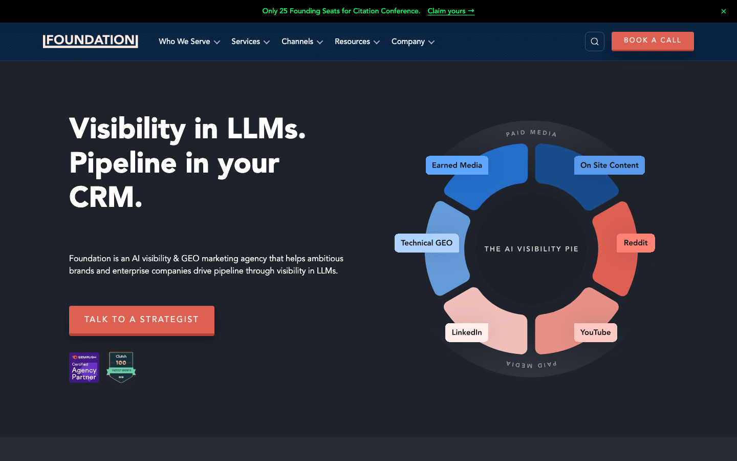 Homepage of Foundation Inc