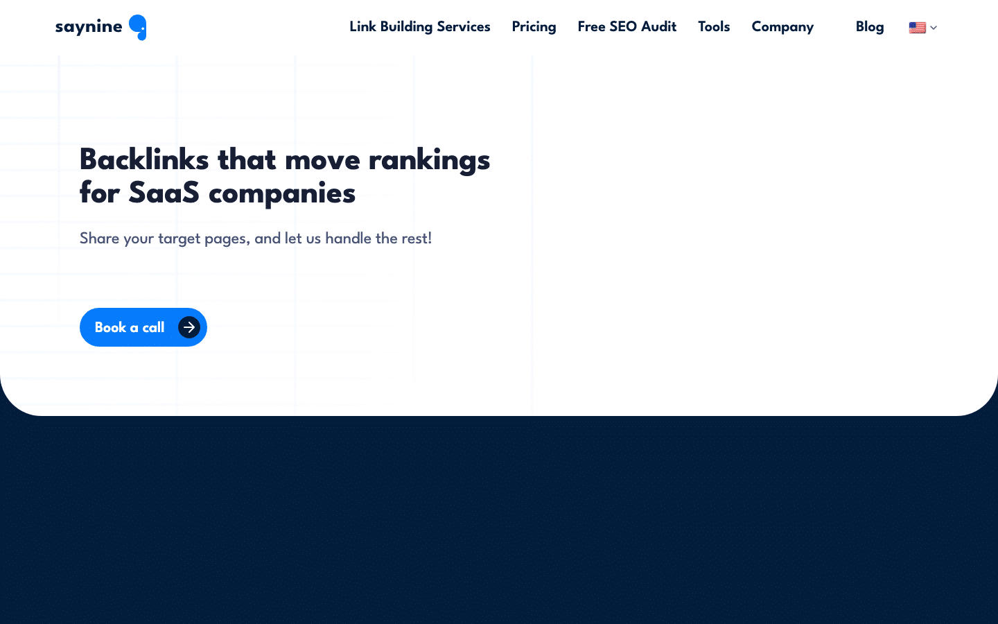 Homepage of SayNine