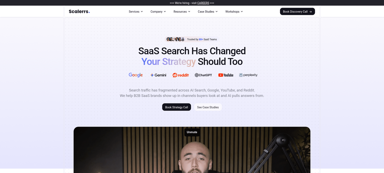 Homepage of Scalerrs